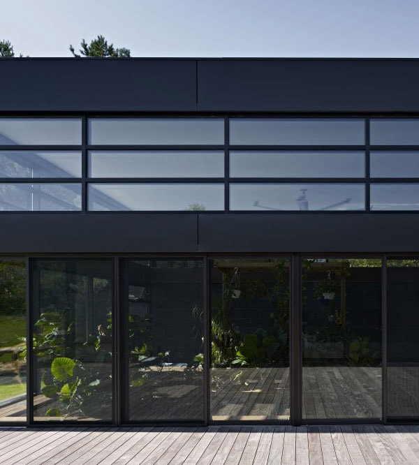 contemporary glass windows