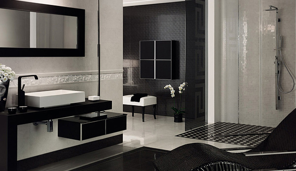 Elegant Vanity Sets And Bathrooms From Versace Home Tiles By Gardenia Orchidea Home Design Lover