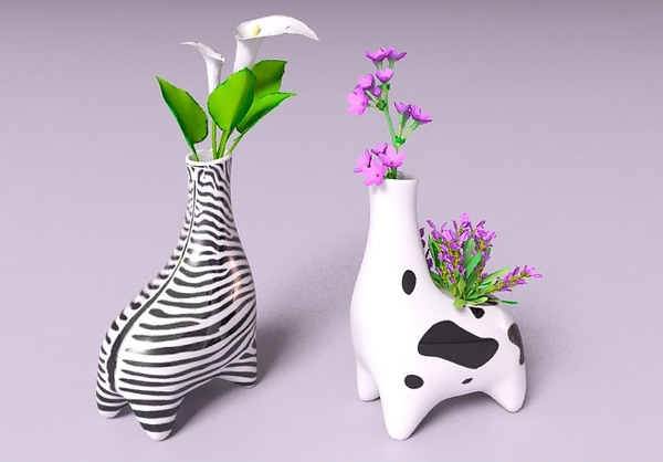 Animal Flower Vase