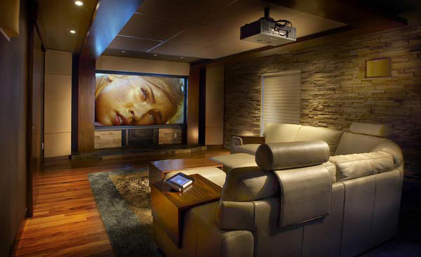 12 Truly Entertaining Home Theater Designs | Home Design Lover