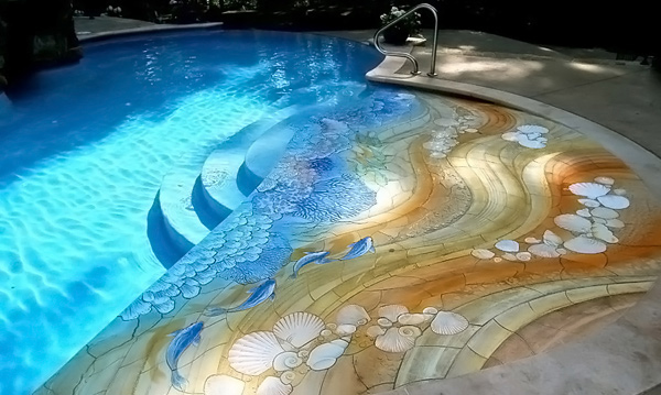 Amazingly Beautiful Pool Mosaic Ceramic Tiles from Craig ...