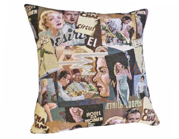 Hollywood Nostalgia Decorative Throw