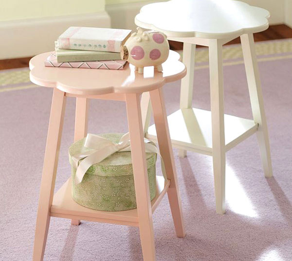 flower side table