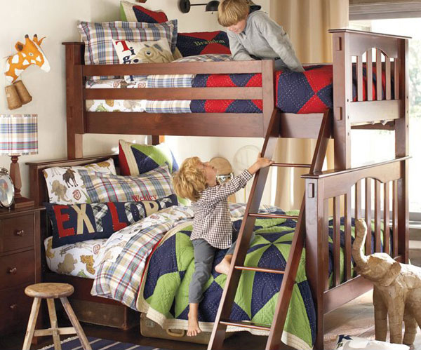 kendall twin over full bunk bed