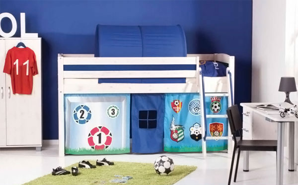 football bunk beds