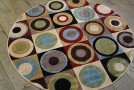 modern round carpet rugs