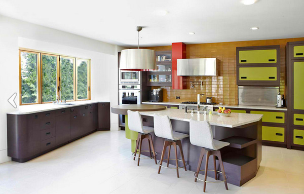 colorful kitchen designs