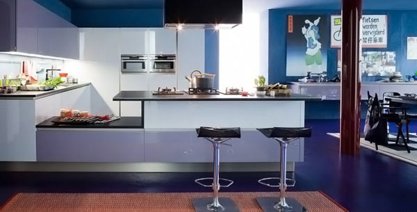 15 Amazingly Cool Blue Kitchen Ideas Home Design Lover