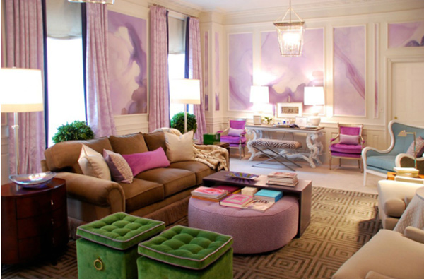 colorful living rooms