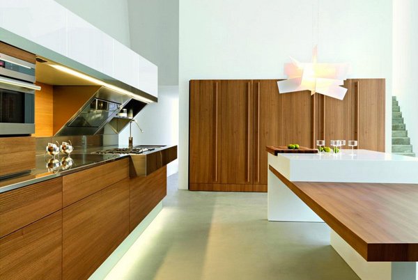 20 Sleek and Natural Modern Wooden Kitchen Designs | Home ...