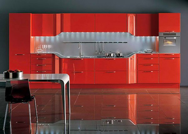 ideas de cocina roja