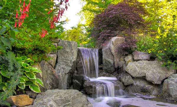 stone waterfalls