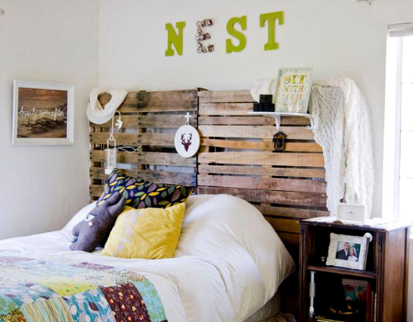 Pallet Headboard