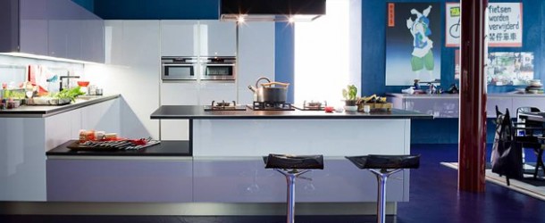cool blue kitchen ideas