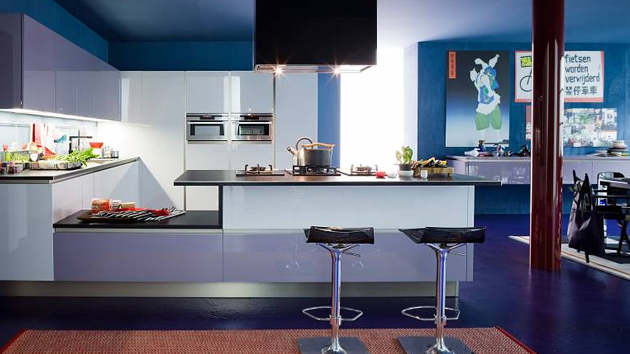 cool blue kitchen ideas