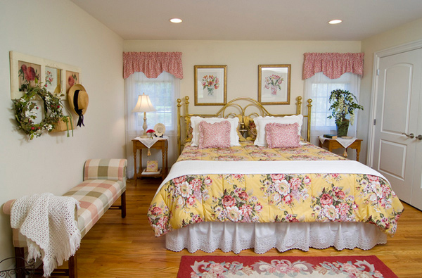 15 Pretty Country  Inspired Bedroom  Ideas  Home Design  Lover