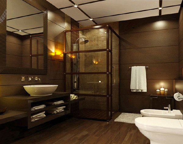 20 Beautifully Done Wooden Bathroom Designs Home Design Lover