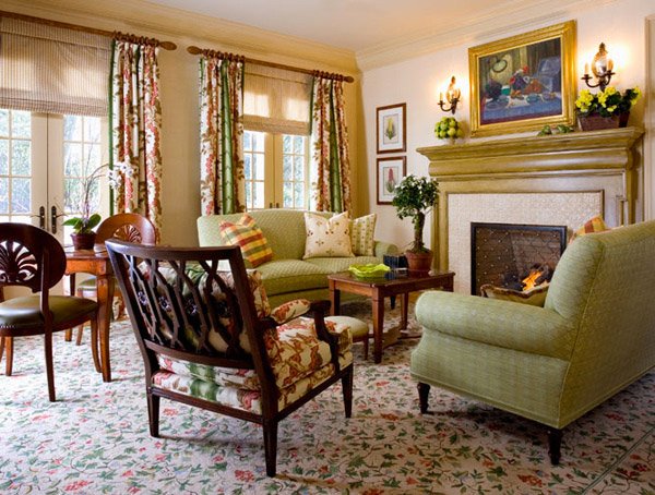 15 Warm and Cozy Country Inspired Living Room Design Ideas ...