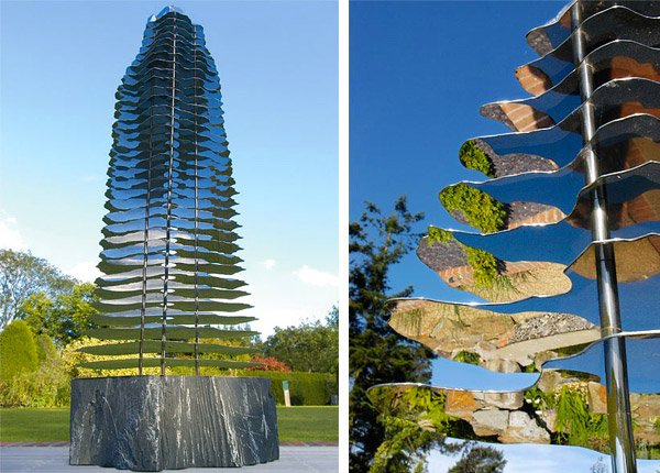 abstract garden sculptures