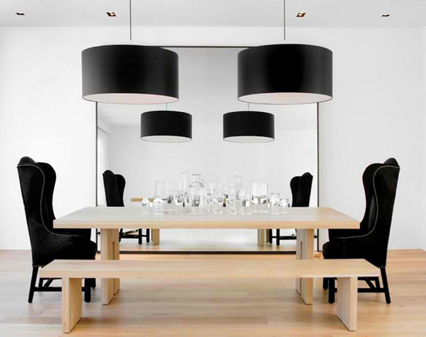 20 Gorgeous Black And White Dining Areas For Your Home Home Design Lover