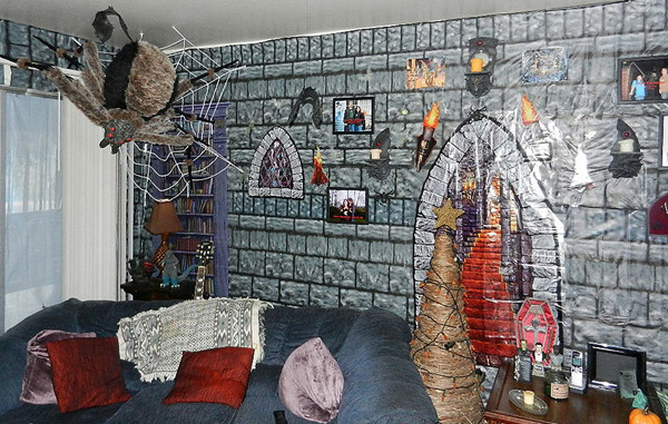 Halloween interior design