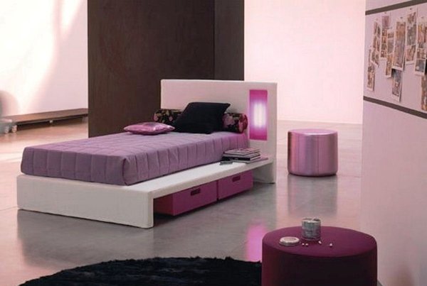 Purple Bedroom Designs