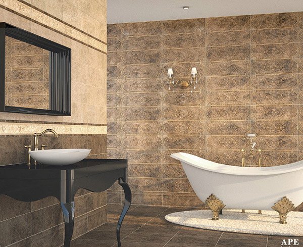 18 Sophisticated Brown Bathroom Ideas | Home Design Lover