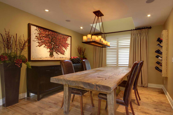 20 Dining Rooms With Wooden Touch Home Design Lover