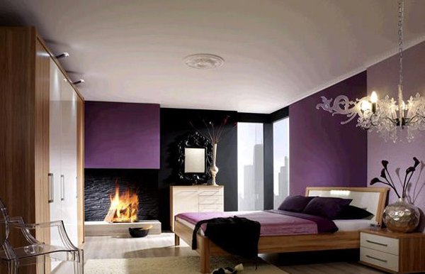 Purple Bedroom Designs