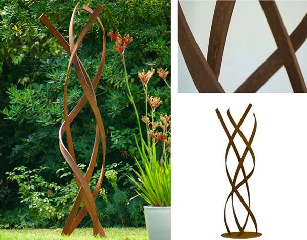 abstract garden sculptures