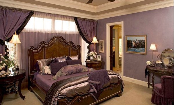 15 Ravishing Purple Bedroom Designs | Home Design Lover