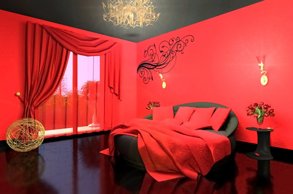 15 Invigorating Red Bedroom Designs Home Design Lover