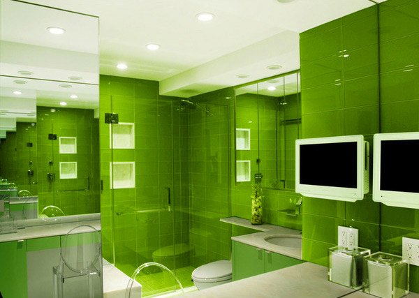 18 Relaxing and Fresh Green  Bathroom  Designs  Home Design 