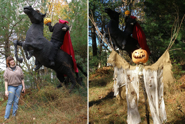 The Headless Horseman and Scarecrow