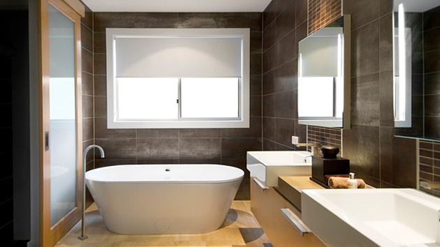 brown bathroom ideas design