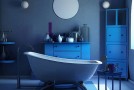 a cool blue bathroom designs