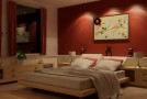 red bedroom designs collection