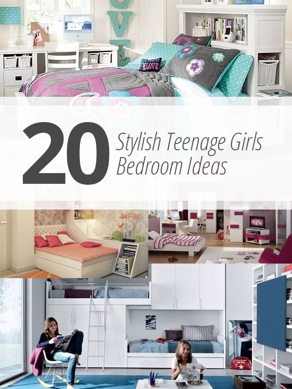 20 Stylish Teenage Girls Bedroom Ideas Home Design Lover