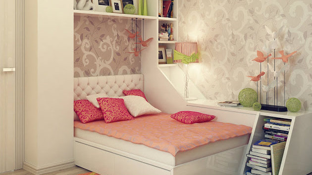 single bed designs for girls