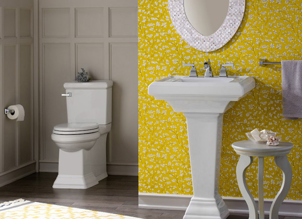 15 Charming Yellow Bathroom Design Ideas Home Design Lover