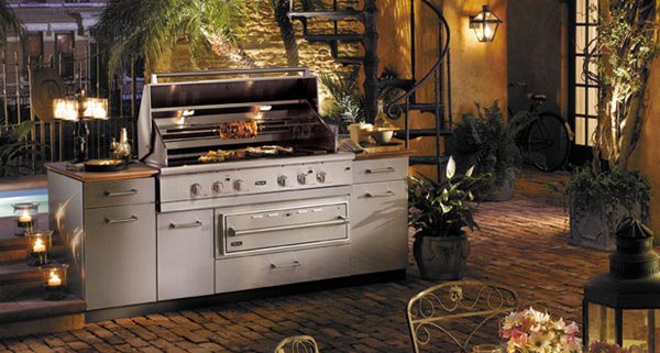 outdoor kitchen appliances