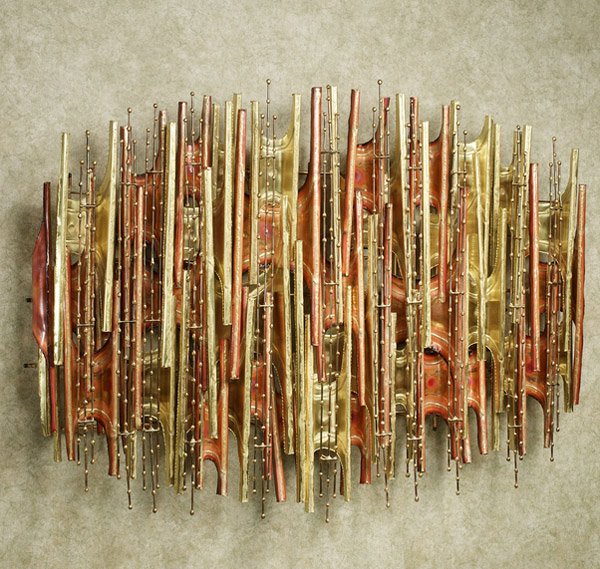 Turbulence Metal Wall Sculpture