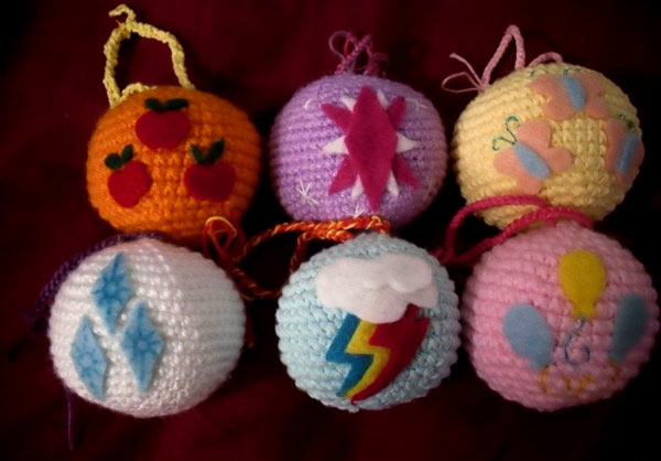 Pony Ornaments