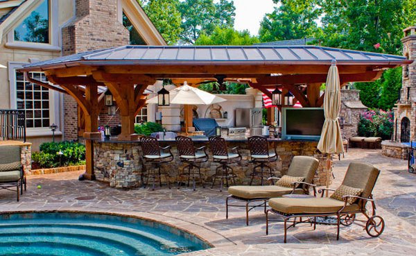 15 Outdoor Kitchen Designs for a Great Cooking Aura | Home ...