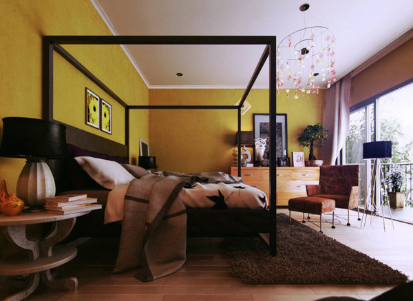 The Yellow Bedroom