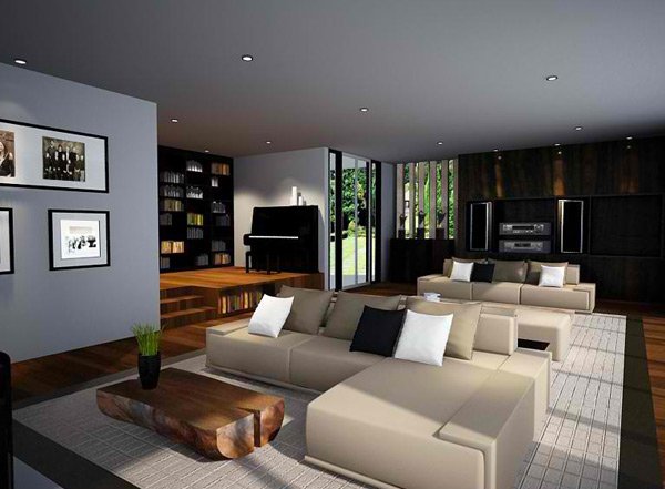 living room design zen