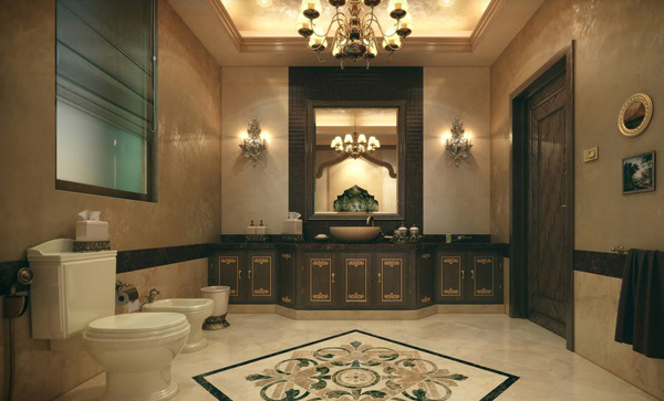 20 luxurious and comfortable classic bathroom designs | home design