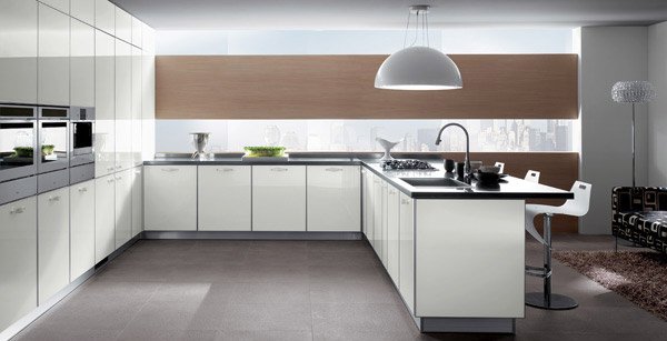 15 Simple and Minimalist Kitchen Space Designs | Home Design Lover