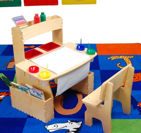 15 Kids Art Tables and Desks for Little Picassos | Home Design Lover