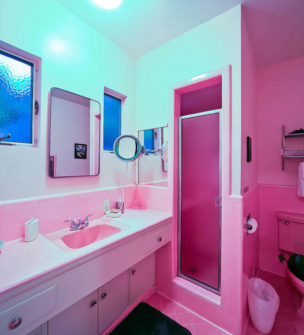 15 Chic and Pretty Pink  Bathroom  Designs Home Design Lover